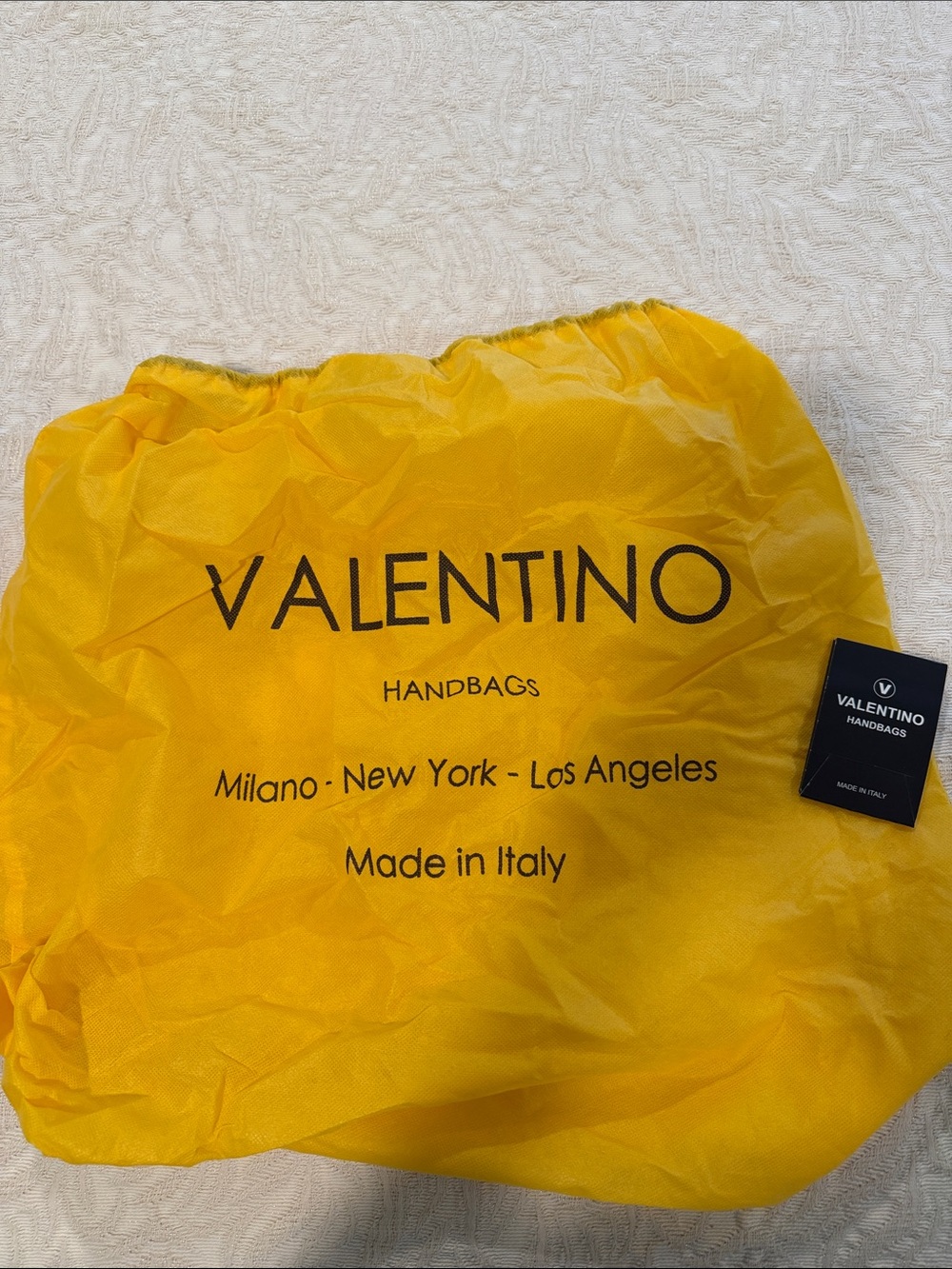 Valentino Olive Green Leather Shoulder Bag with Gold Chain Straps - Picture 14 of 14